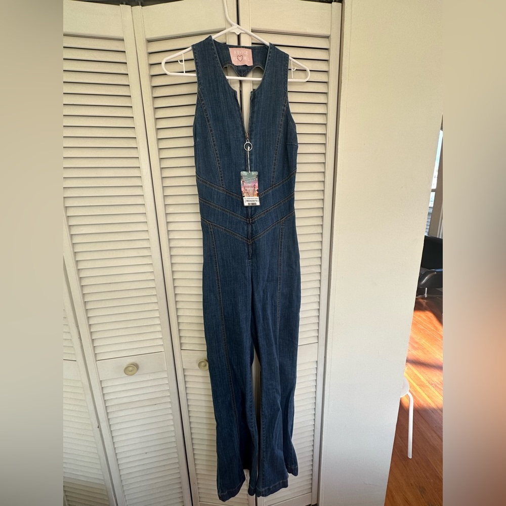 Revice jean jumpsuit - NWT
